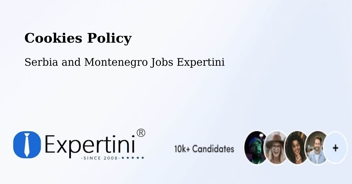 Cookie Policy – Thunder Bay District - Serbia and Montenegro Jobs Expertini