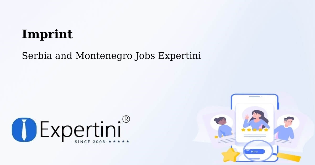 Imprint – Thunder Bay District - Serbia and Montenegro Jobs Expertini
